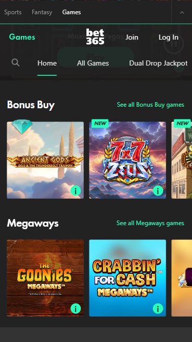 Bet365 Casino 6m