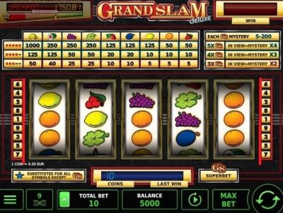 Grand Slam slot machine van Stakelogic