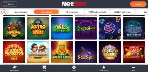 Netbet casino screenshot 1