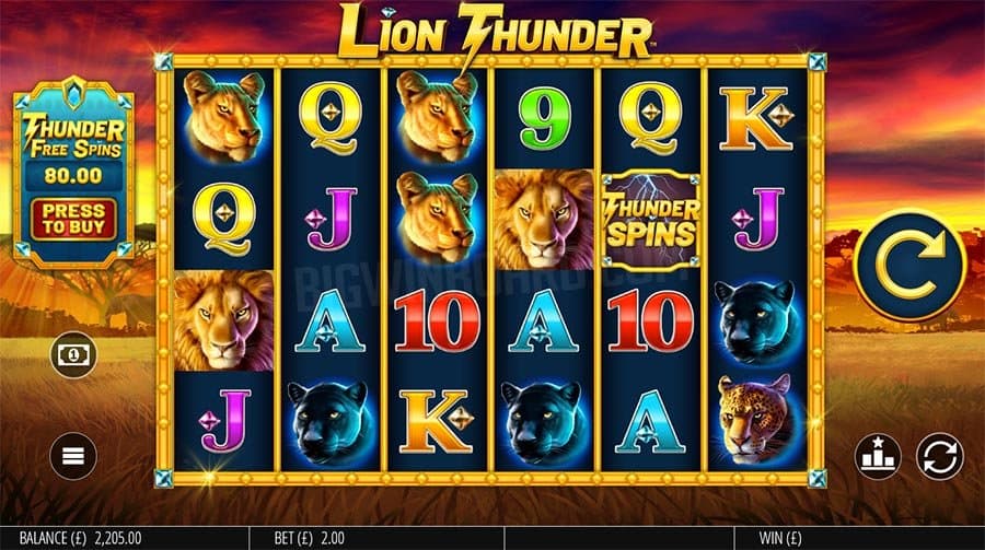 Lion Thunder Slot Review Slot Review