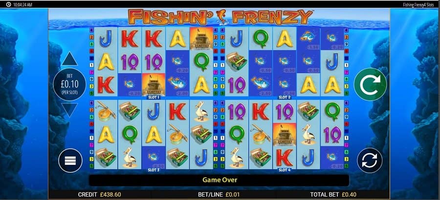 Fishin' Frenzy Power 4 Slots slot