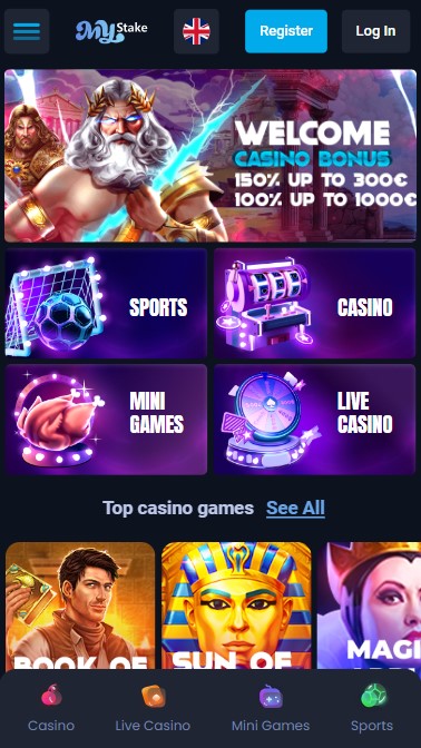 My Stake Online Casino 2m