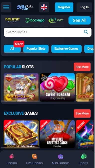 My Stake Online Casino 4m