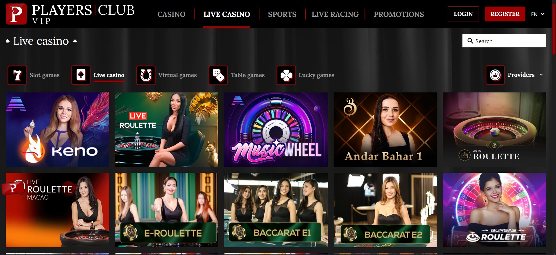 Players Club VIP Casino 3