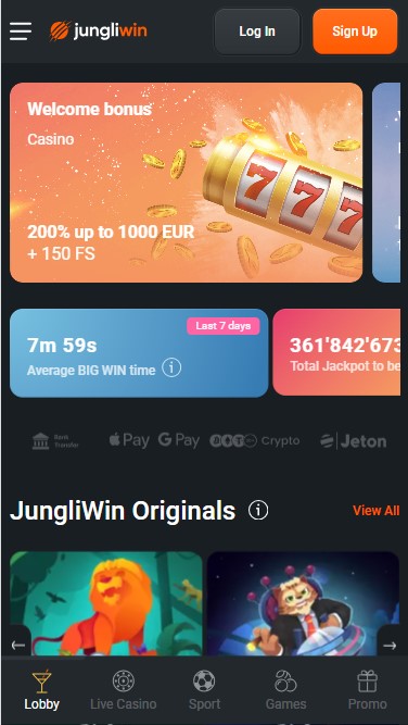 JungliWin casino 1m