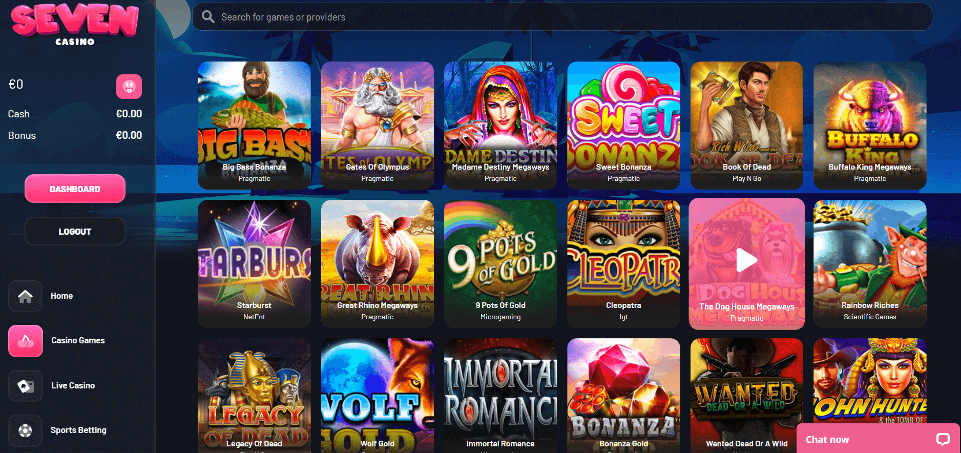 Seven-Casino-games