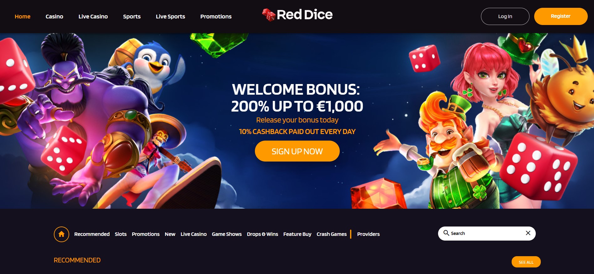 RedDice Casino 1